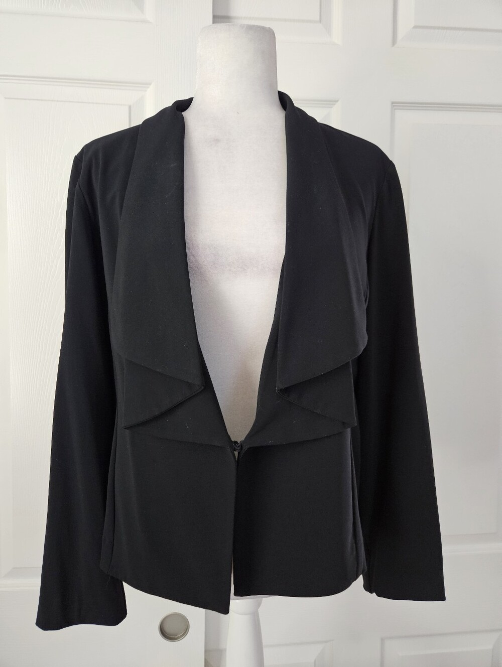 Chico's Tiered Lapel Front Blazer